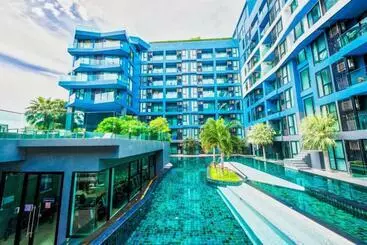 Apartaments turístics Acqua Free Motorbike Use At Jomtien Pattaya 1 Bed Room
