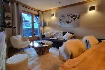 Ferienwohnungen Arc 1950, Appartement Standing Dans Résidence 5 étoiles, Skis Aux Pieds,  4 6 Pers, Piscine Extérieu