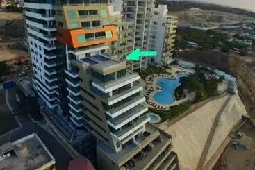 Vakantie-appartementen Departamento Suite Frente Al Mar Poseidon Manta