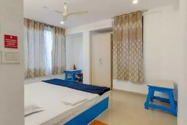 ツーリストアパートメント Cozy Blue Nook Classy 2bhk In The Heart Of Mysuru