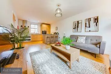 ツーリストアパートメント Stay Yorkshire Hamilton Mews Apartment