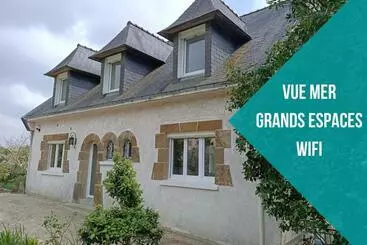 ツーリストアパートメント Splendide Néobretonne Avec Vue Sur La Mer