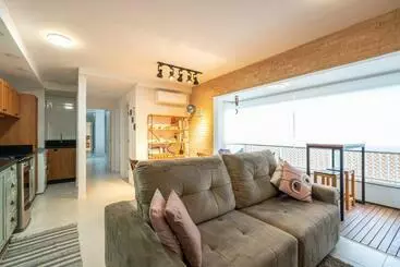 ツーリストアパートメント Apto C Varanda Gourmet E Home Office   Blumenau Sc