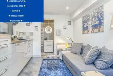 Turistihuoneistot Le Petit Parfait Confort Gare Hamac Netflix