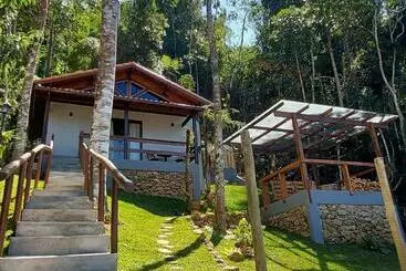 ツーリストアパートメント Chalé Au Clair De Lune Terê