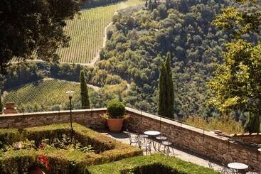 בית מלון כפרי Castello Vicchiomaggio