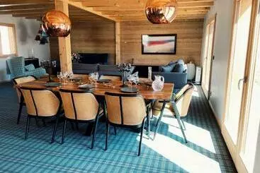 ツーリストアパートメント Superbe Chalet Situé à Sommand Vers Les Pistes