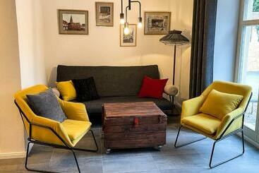 Жильё для туристов Stilvolle, Zentrale Ferienwohnung Bocksbruecke Mit Parkplatz