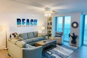 アパートホテル Oceanfront At Sabine Yacht And Racquet Club