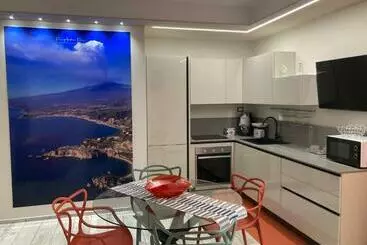 آپارتمانهای توریستها Il Paguro Apartment Giardini Naxos Con Piscina Condominiale