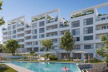 Tourist flats New 3 Bed Apartment Estepona Town With Pool