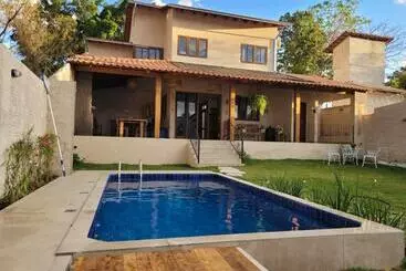 ツーリストアパートメント Casa Bonita   Aconchegante Para Se Divertir E Descansar