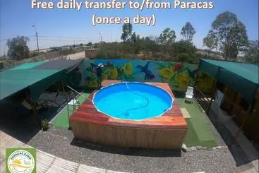 ペンション Paracas Camp Lodge & Experiences