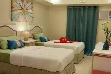 Lägenhetshotell It Park, Cebu City, Twin Beds Avida Riala   Unlimited Data Fast Internet Up To 100mbps