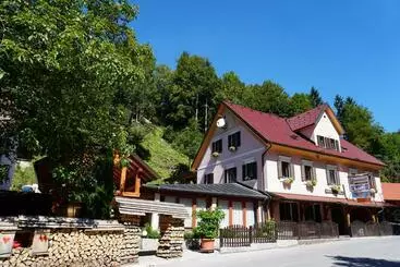 پانسیون Guest House Gostišče Gačnk V Logu