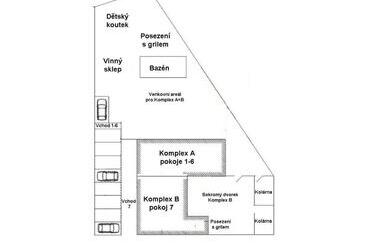 פנסיון U Jeřába   Komplex A
