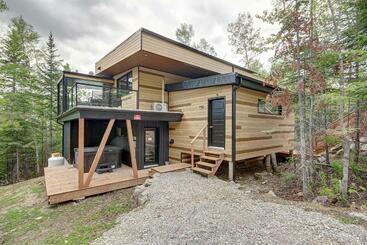 游客公寓 Modern Breathtaking View Chalet And Spa Métis