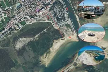 ツーリストアパートメント Apartamento Na Primeira Linha Da Ria Formosa