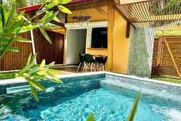 آپارتمان‌های توریست‌ها Bungalow Au Coeur De La Nature