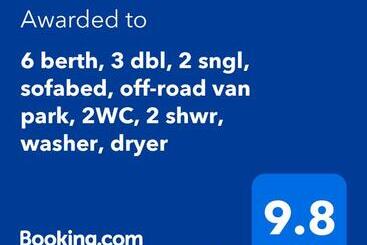 Turistihuoneistot 5 Beds, 3 Dbl Bed 2 Sngl Bed Sofabed 2 Shwr 2wc Offroad Van Park Washer Dryer Business Wifi