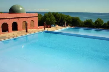 バンガロー Camping El Templo del Sol 