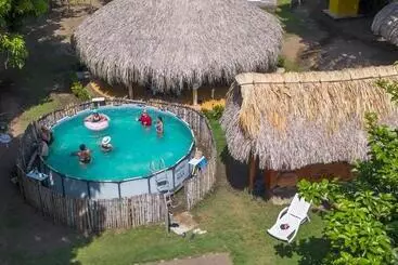 アパートホテル Cabañas Los Venaos