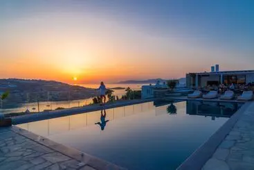 アパートホテル Elit Suites Mykonos