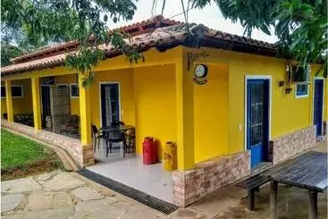 簡易ホテル Rancho Moreira Pousada E Restaurante