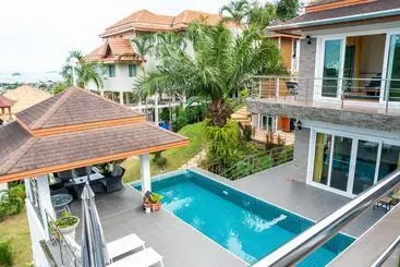 Panzió ฺbaan Waru Seaview Villa