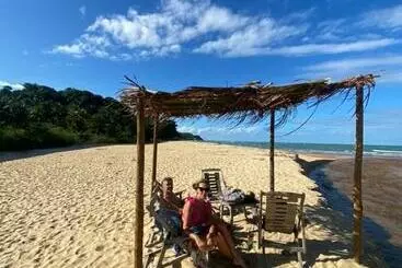 Retkeilymaja Casa Trancoso Serena Hotel Na Praia Do Espelho