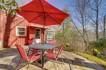 The Red Loft Candler Cottage Near Hiking Trails!