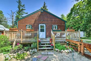 کلبه Cozy Cabin Retreat ~ 2 Mi To White Mountain Skiing