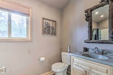 بيت ريفى Cozy Heber Overgaard Cabin W/ Fire Pit, Game Room!