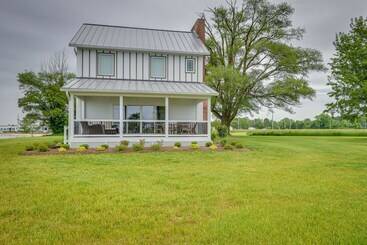 Сельский дом Waterfront Maryland Vacation Home: Private Beach!