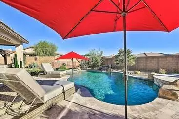 Mökkimajoitus Gold Canyon Home W/ Private Pool, Grill & Fire Pit