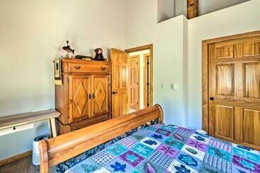 별장 Peaceful Jefferson Cabin W/ Deck Pets Welcome!