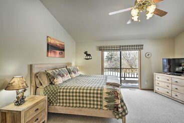 茅舍 Rocky Mountain Home W/ Deck Near Fishing & Dtwn!