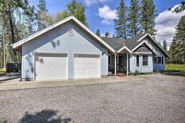 Landhus All Seasons Chewelah Home: Fish, Golf & Ski!