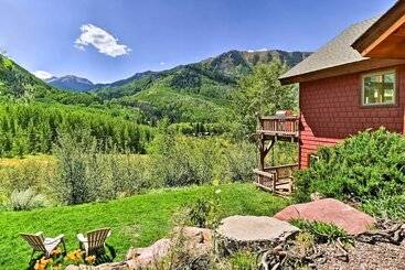Hus på landet Peaceful Marble, Colorado Home W/ Deck & Mtn Views