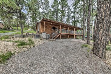 کلبه Ruidoso Cabin W/ Patio Walk To Midtown!