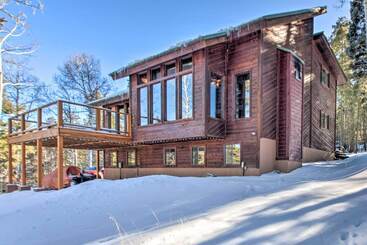 کلبه Angel Fire Cabin W/ Game Room ~ 4 Mi To Ski Resort