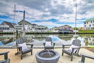 Hus på landet Lovely Fenwick Island Home W/ Fire Pit + Bay Views