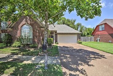 Gîte Rural Memphis House W/ Yard 25 Minutes To Beale Street!