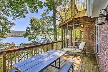 קוטג'' Ideal Chickamauga Lake Home + Dock & Fire Pit