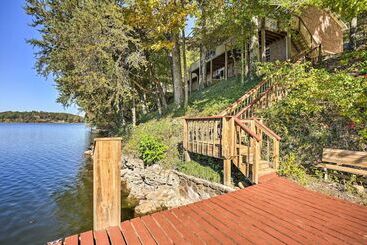 コテージ Ideal Chickamauga Lake Home + Dock & Fire Pit