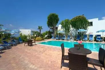 Room In B&b Ischia, Forio With A Breathtaking View, Above The Poseidon Gardens For 5 People