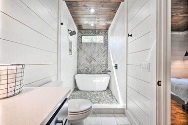 بيت ريفى Private Hot Tub, Outdoor Fireplace: Broken Bow Gem