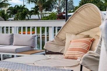 بيت ريفى Fort Lauderdale 4bd Villa Waterfront Dock Pool