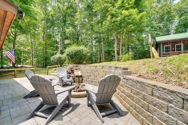 Hus på landet Cozy Tennessee Lake House W/ Grill & Fire Pit!