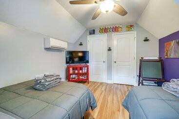 بيت ريفى Family Friendly Leland Home W/ Patio & Grill